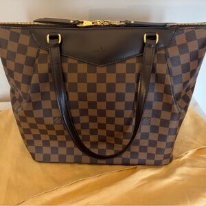 Louis Vuitton Westminster GM Tote in Damier Ebene